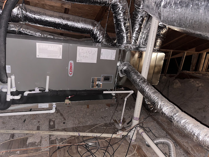 Boost Air technician performing a furnace repair